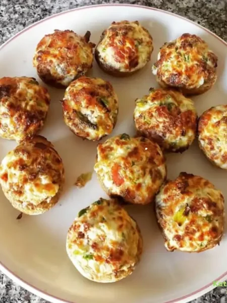 Loaded mushrooms