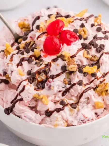 Banana Split Fluff Salad