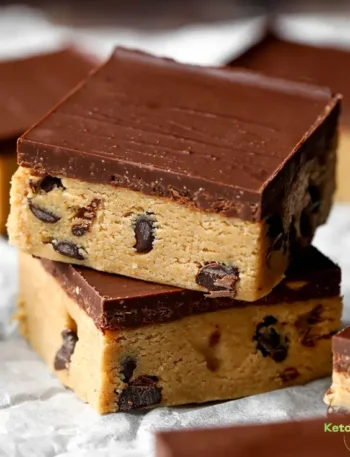peanut butter cookie dough ice cream bars