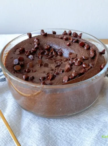 Easy 2-Minute Chocolate Lava Cake