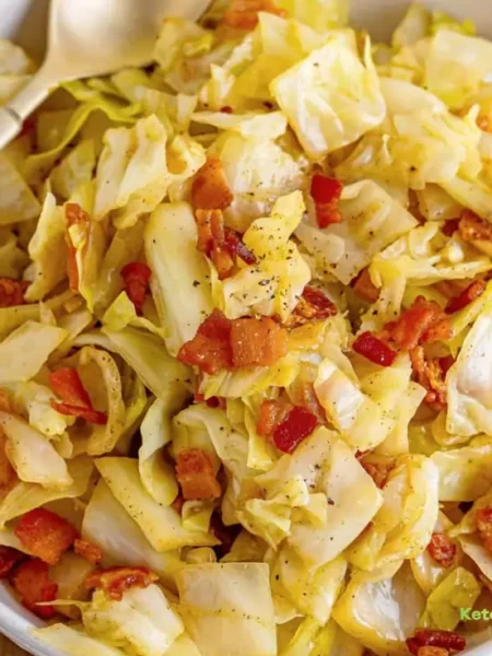 Fried Cabbage with Bacon