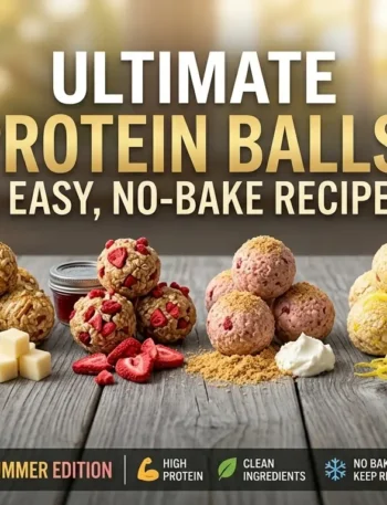 Ultimate Summer Protein Balls: 6 Easy, No-Bake Recipes