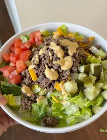 Burger bowls - low carb