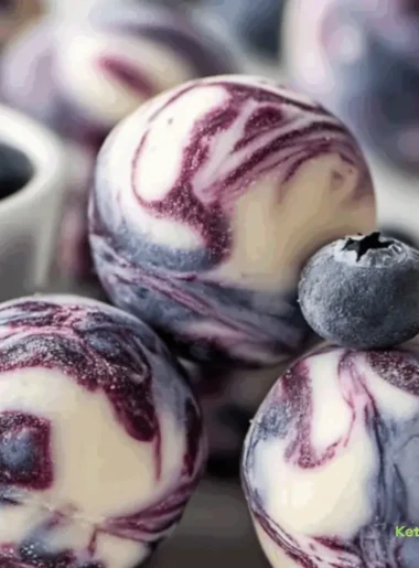 Blueberry Greek Yogurt Bites