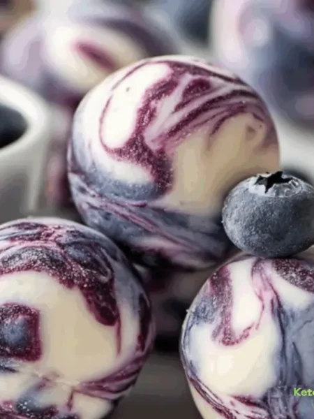 Blueberry Greek Yogurt Bites