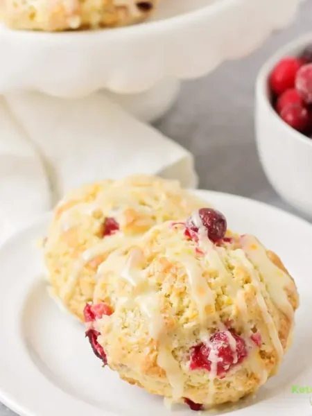 cranberry orange scones