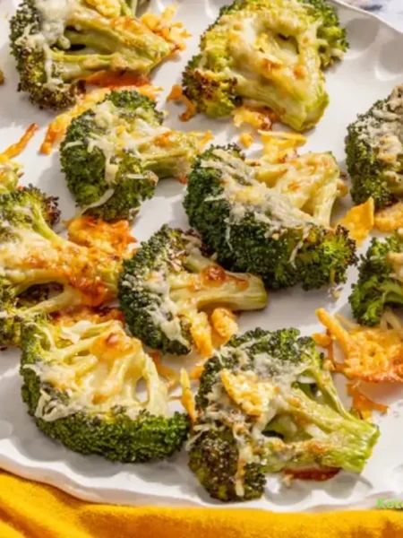Crispy Parmesan Roasted Broccoli