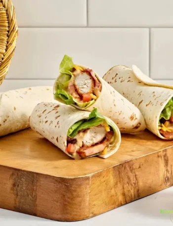 Ghost Ranch Chicken Wraps