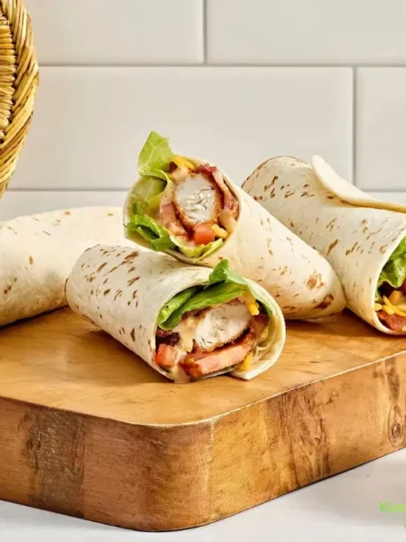 Ghost Ranch Chicken Wraps