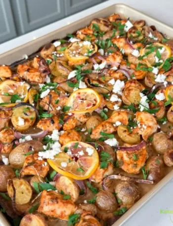 Sheet Pan Greek Chicken