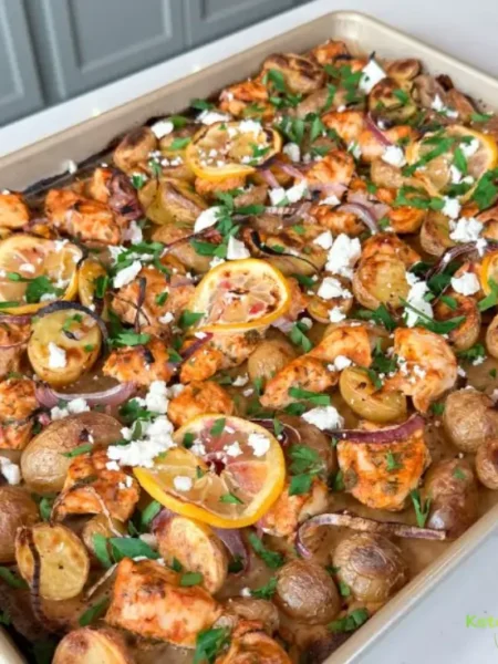Sheet Pan Greek Chicken