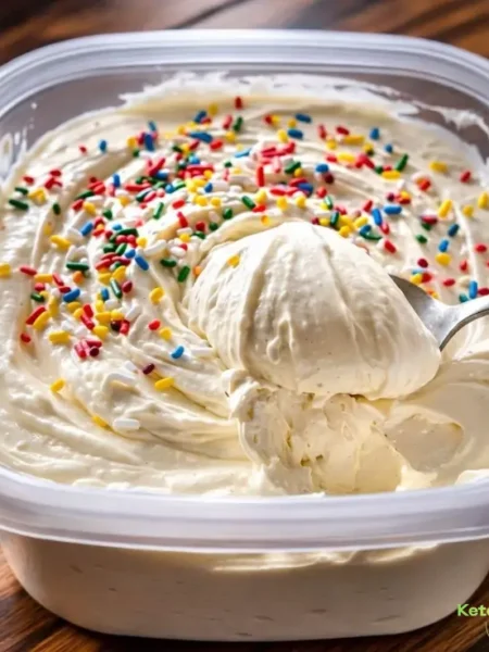 Sugar Cookie Cheesecake Protein Fluff
