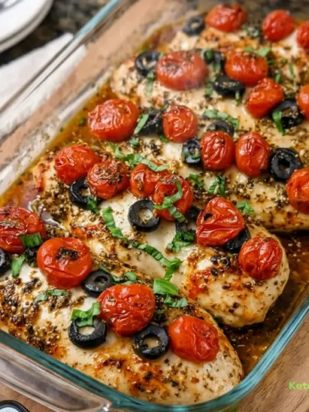 Mediterranean Baked Chicken