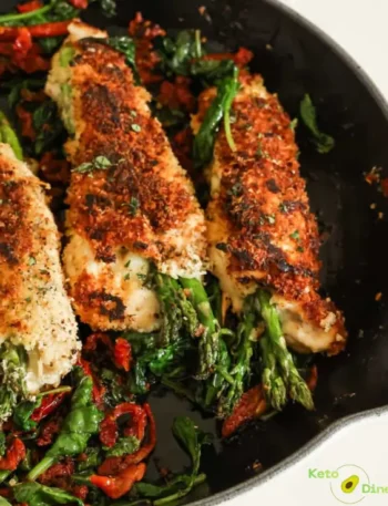 Asparagus Stuffed Chicken Fillet