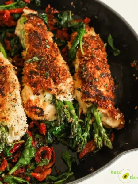Asparagus Stuffed Chicken Fillet