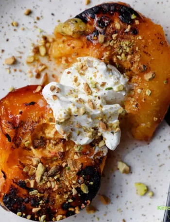 Caramelized Baked Peaches