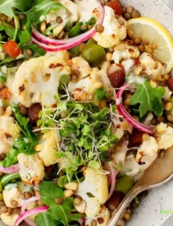 Roasted Cauliflower Salad