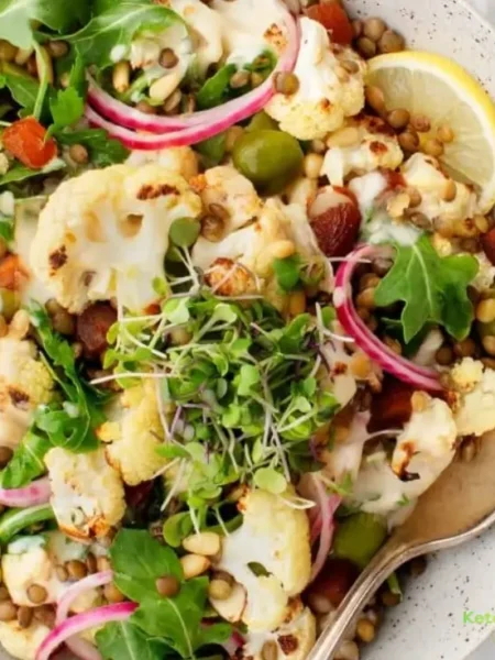 Roasted Cauliflower Salad