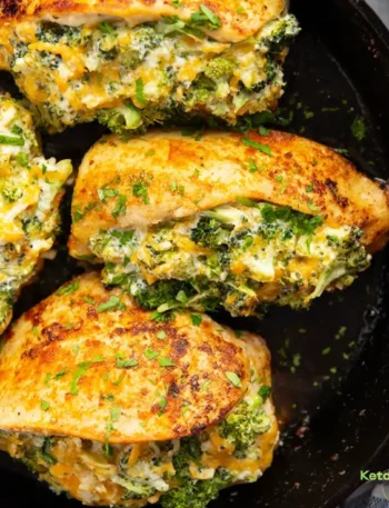 Broccoli Cheese Stuffed Chicken