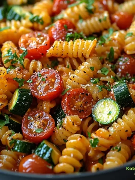 Tomato Zucchini Pasta