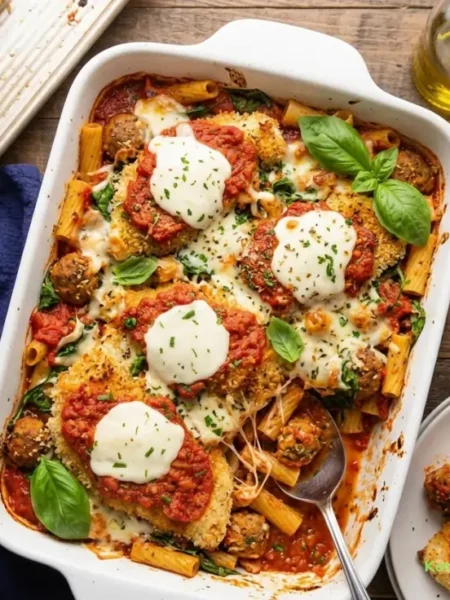 Italian Chicken Parmesan Protein Bake