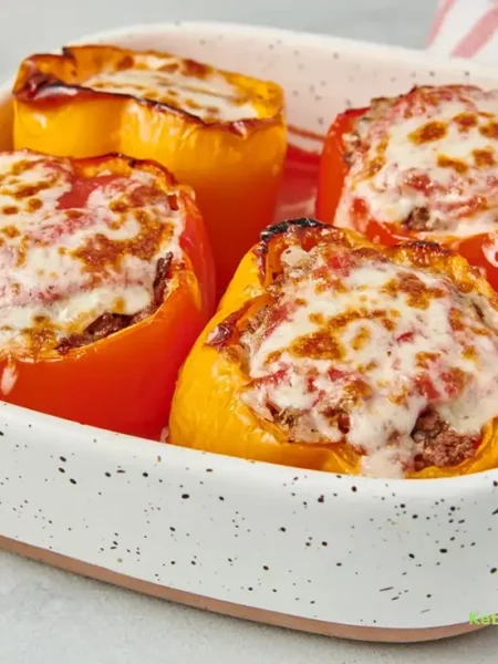 Stuffed Bell Peppers Italian Style