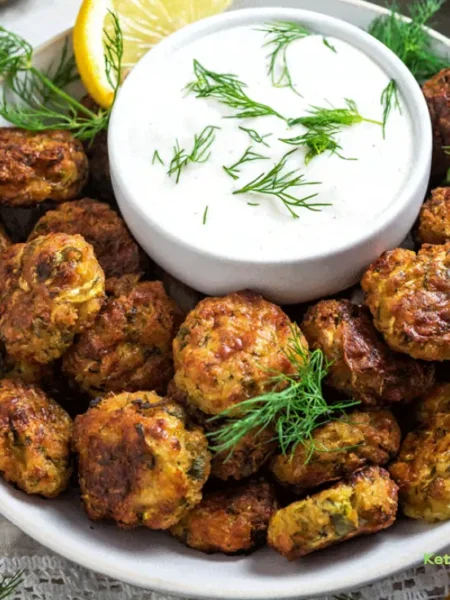 Zucchini Garlic Bites