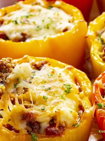 keto-friendly stuffed bell peppers