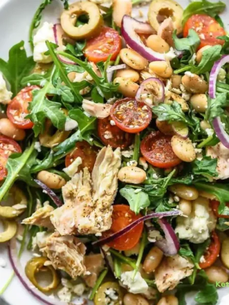 Tuscan White Bean & Tuna Salad