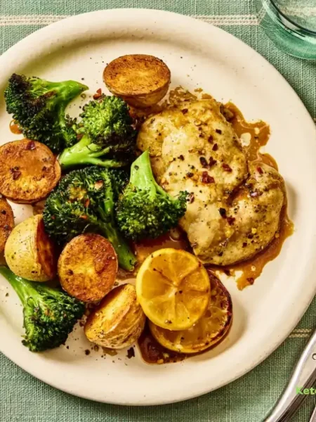 Sheet-Pan Lemon-Pepper Chicken with Broccoli & Potatoes