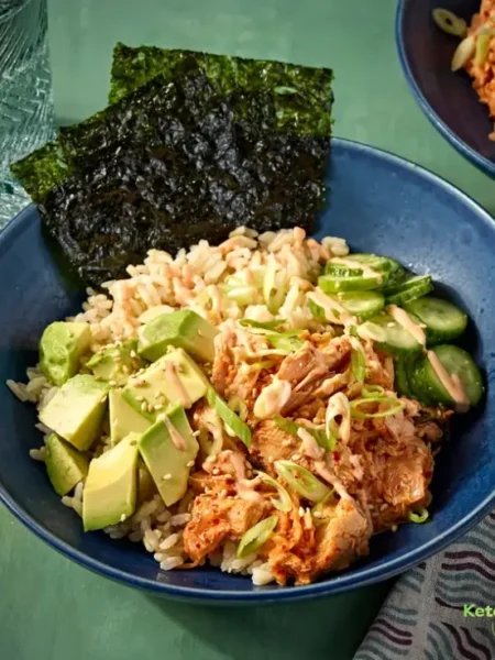Canned Tuna Rice Bowl