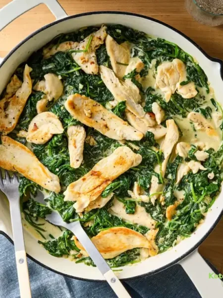 One-Pan Chicken Florentine