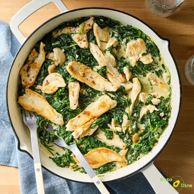 One-Pan Chicken Florentine