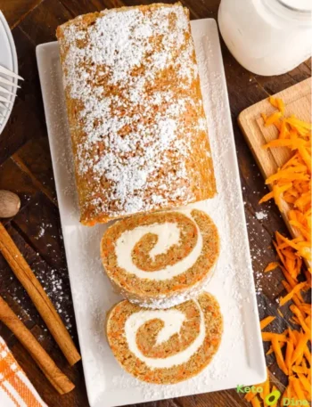 Carrot Cake Roll