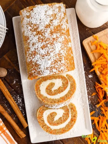 Carrot Cake Roll