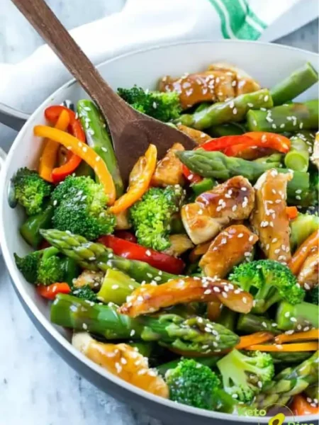 Easy and Healthy Teriyaki Chicken Stir Fry with Vegetables