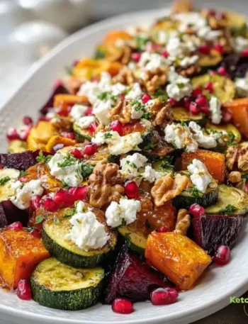 Festive Roasted Veggie Salad