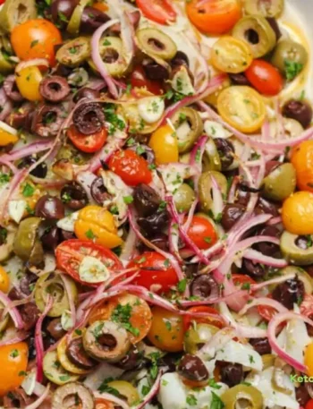 Baked Cod with Tomatoes & Olives