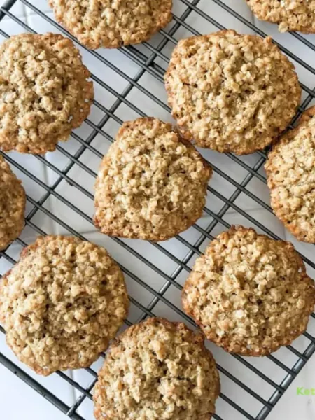 Banana Chia Oat Cookies
