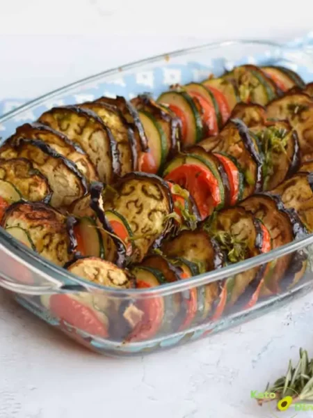 Low FODMAP oven roasted vegetables