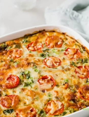 Easy Oven-Baked Vegetarian Frittata