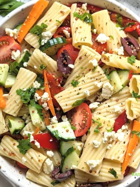 Rigatoni Pasta Salad Recipe