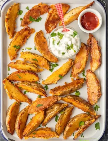 Parmesan Potato Wedges