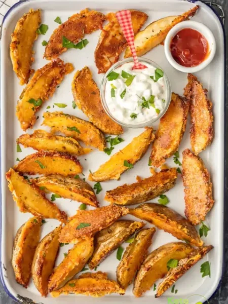 Parmesan Potato Wedges