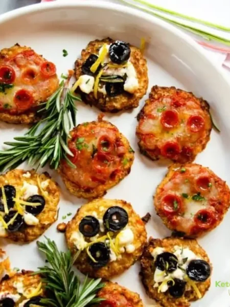 Cauliflower Pizza Bites