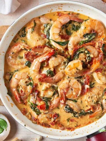 Creamy Tuscan Shrimp
