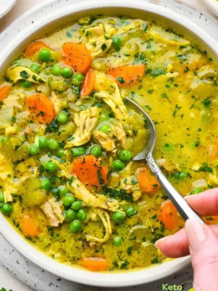 Anti Inflammatory Turmeric Chicken Soup
