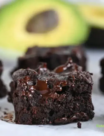 Fudgy Avocado Brownie Cookies