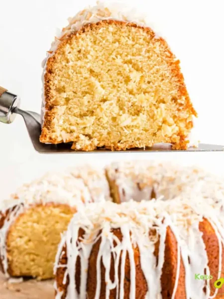 Piña Colada Pound Cake