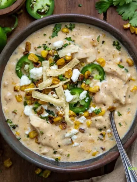 Street Corn White Chicken Chili